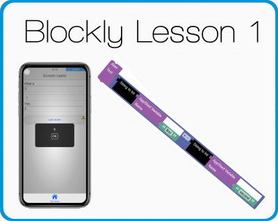 Blockly Lesson 1: Simple Calculator